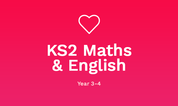 Year 3-4 Maths and English